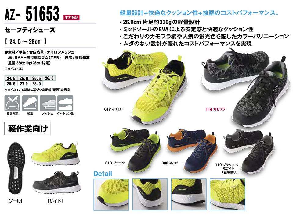 AITOZ(�A�C�g�X) ��ƕ��@(�I�[���V�[�Y��)�V���[�Y�@AZ-51653/�Z�[�t�e�B�V���[�Y