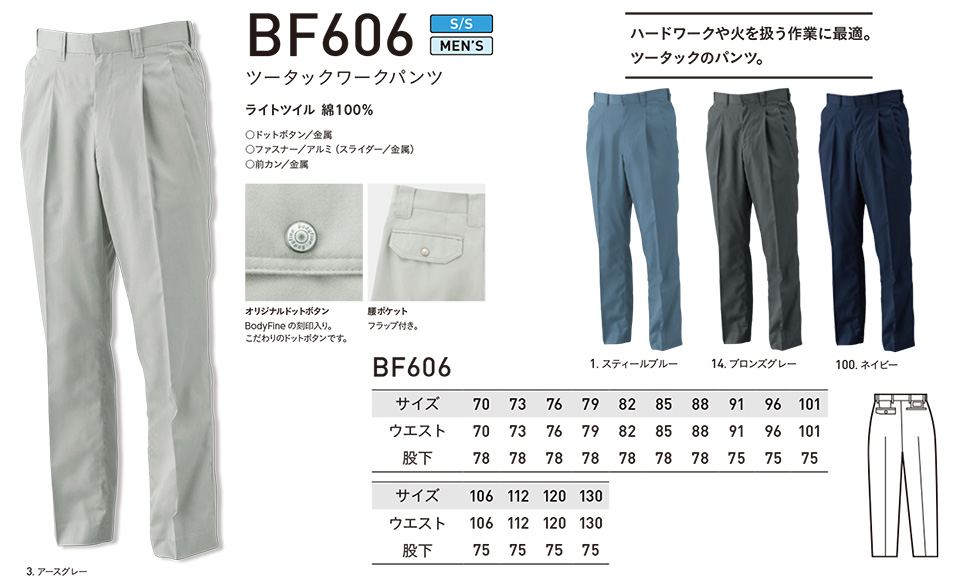 �A���g�R�[�|���[�V�����̍�ƕ�(�t�E��)�^�t���[�L���O�@BF606/�c�[�^�b�N���[�N�p���c