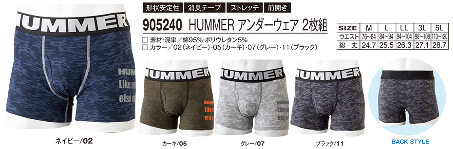 ��ƕ��E��ƒ��̒ʔ� �ߗ��S�ݑ�΁@ATACK BASE (�A�^�b�N�x�[�X)���[�N�E�F�A�@HUMMER(�n�}�[)�V���[�Y(��ƕ�) 905240/HUMMER�@�A���_�[�E�F�A�@2���g