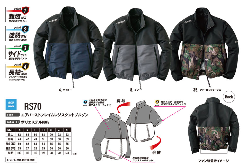 �C�[�u�����o�[ �yEVENRIVER�z�@�t�E�ėp��ƕ�(AIR BURST)�@RS70/�G�A�o�[�X�g�t���C�����W�X�^���g�u���]��