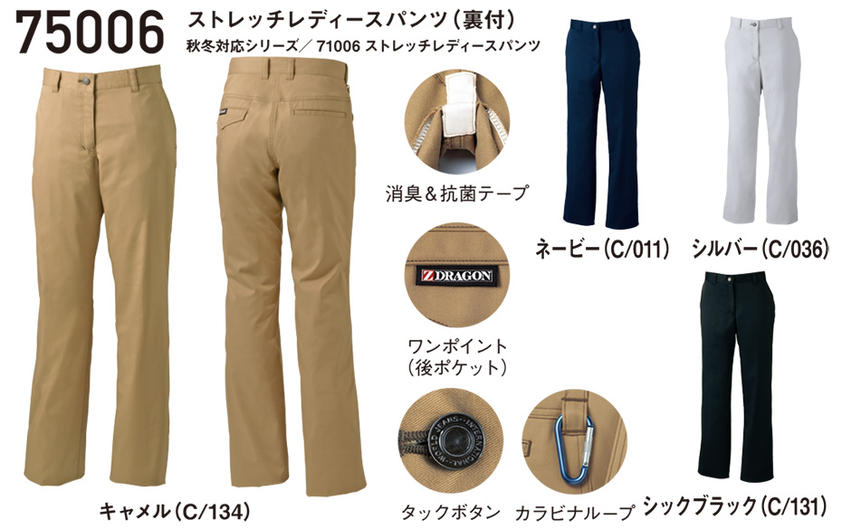 ���d���̍�ƕ�(�t�E��)���[�N�E�F�A�@75006/�X�g���b�`���f�B�[�X�p���c