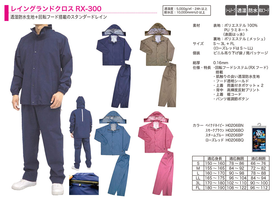 �O�i�S��������Ё@(KOHSHIN)�@���C���E�F�A�E���̑�(RAINWEAR)/���C���O�����h�N���XRX-300