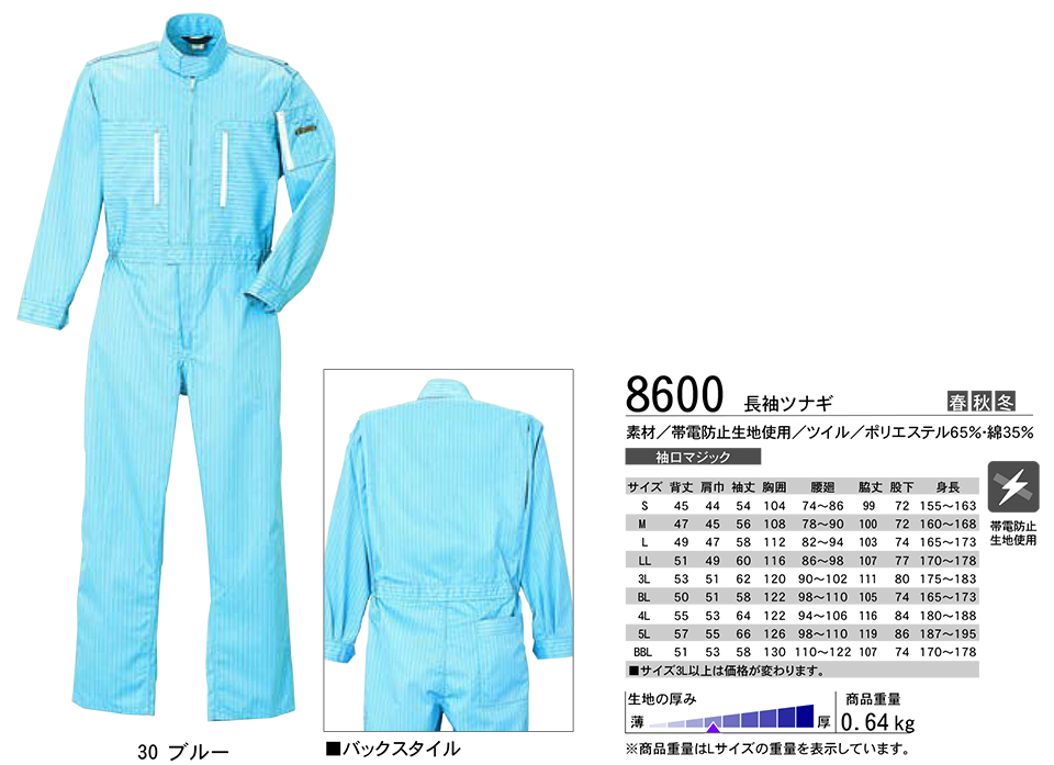 KURE �u�N���q�t�N(kurehifuku)�v�H�E�~�@�I�[�o�[�I�[���E�F�A(OVER-ALL WEAR) 8600/�����c�i�M