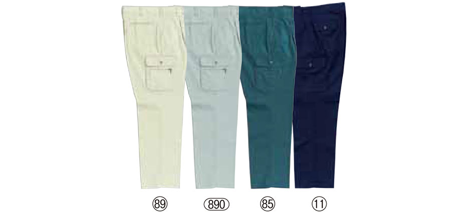 KURODARUMA (クロダルマ) 春・夏シーズン用作業服 35069/カーゴパンツ KURODARUMA (クロダルマ) 春・夏シーズン用作業服 35069/カーゴパンツ