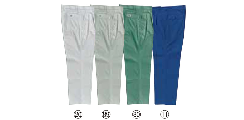 KURODARUMA (クロダルマ) 春・夏シーズン用作業服 3163/スラックス KURODARUMA (クロダルマ) 春・夏シーズン用作業服 3163/スラックス