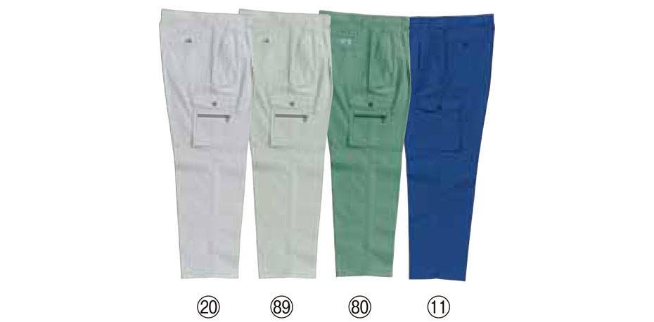 KURODARUMA (クロダルマ) 春・夏シーズン用作業服 3502/カーゴパンツ KURODARUMA (クロダルマ) 春・夏シーズン用作業服 3502/カーゴパンツ