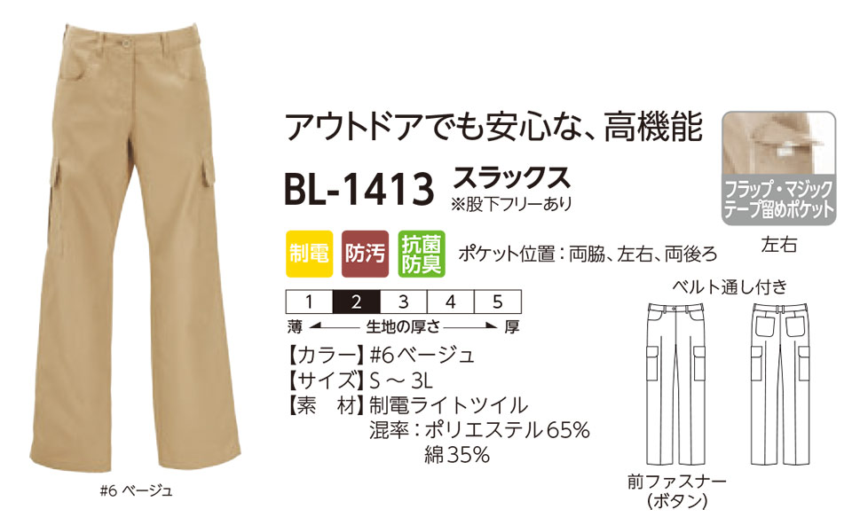 ���f�B�[�X��ƕ��E��ƒ��̃��~�b�g�iActive�jBL-1413