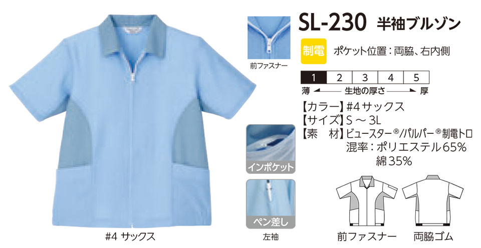 ���f�B�[�X��ƕ��E��ƒ��̃��~�b�g�iBlue-classic�jSL-230