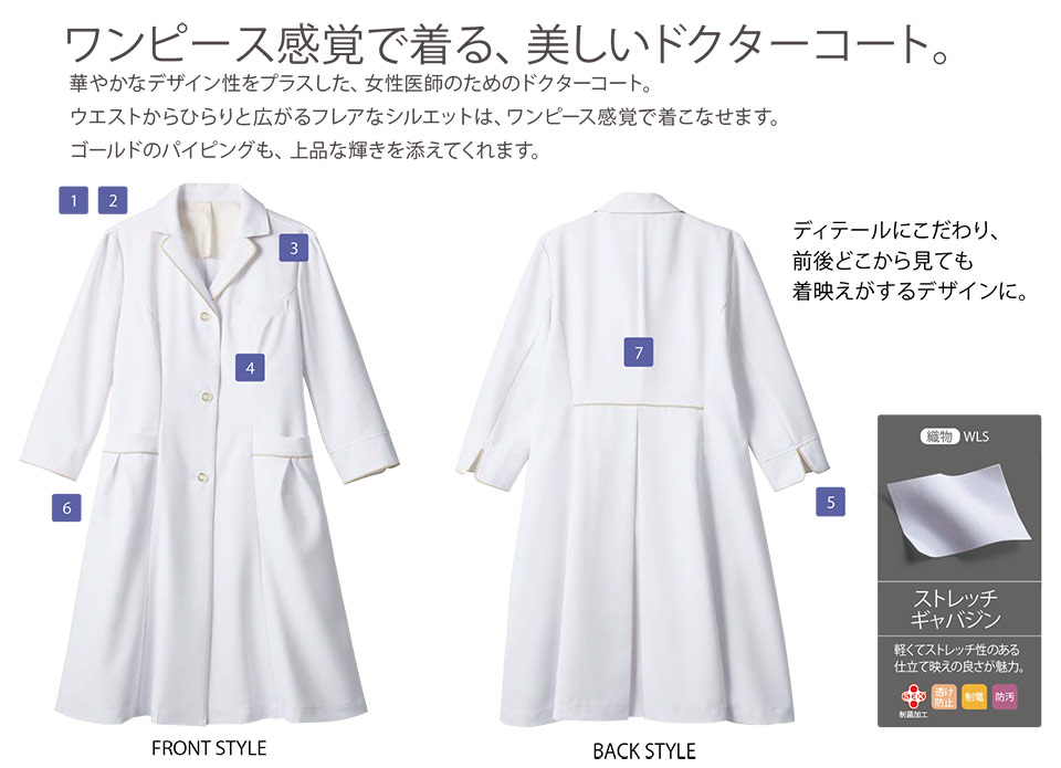 �Z�������u����(MONTBLANC)�@���f�B�J�����j�t�H�[���@EN121-11/�h�N�^�[�R�[�g(7�����E�V���O��)