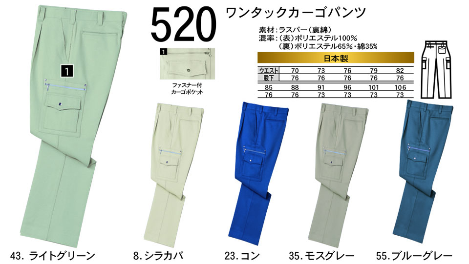 NAKATSUKA (���˔핞)�@�H�E�~�p��ƕ�(���[�N�E�F�A)�@520/�����^�b�N�J�[�S�p���c