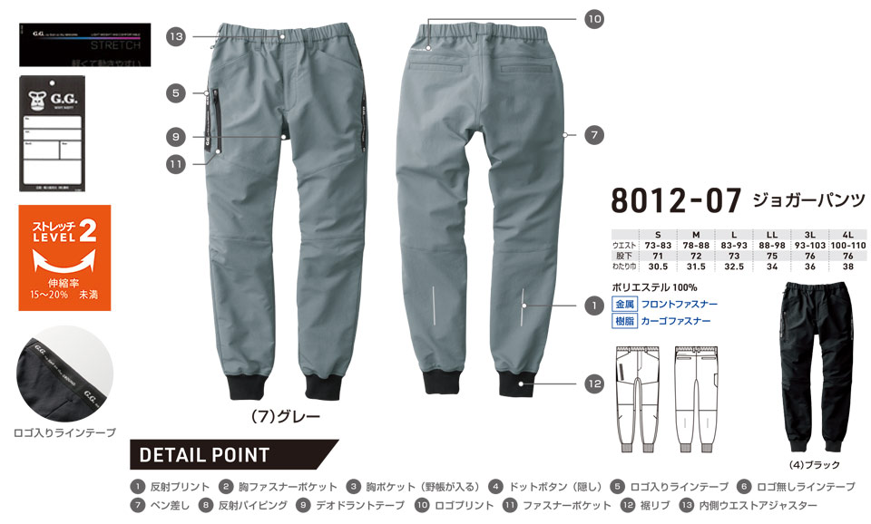 �y�K�a�z�@SOWA �H�E�~��ƕ�(���[�N�E�F�A) WORKING WEAR�@8012-07/�W���K�[�p���c