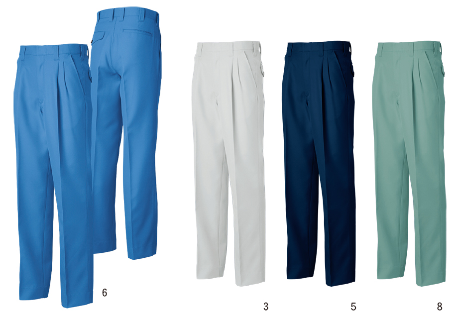 タカヤ 秋・冬作業服 BASIC TU-8002シリーズ/TU-8102 ツータックパンツ タカヤ 秋・冬作業服 BASIC TU-8002シリーズ/TU-8102 ツータックパンツ