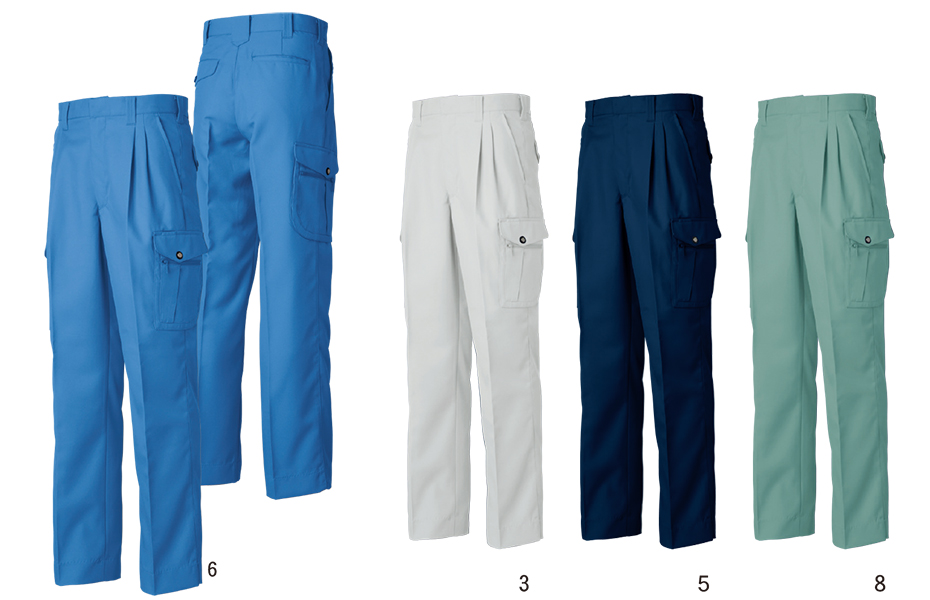 タカヤ 秋・冬作業服 BASIC TU-8002シリーズ/TU-8103 ツータックカーゴパンツ タカヤ 秋・冬作業服 BASIC TU-8002シリーズ/TU-8103 ツータックカーゴパンツ