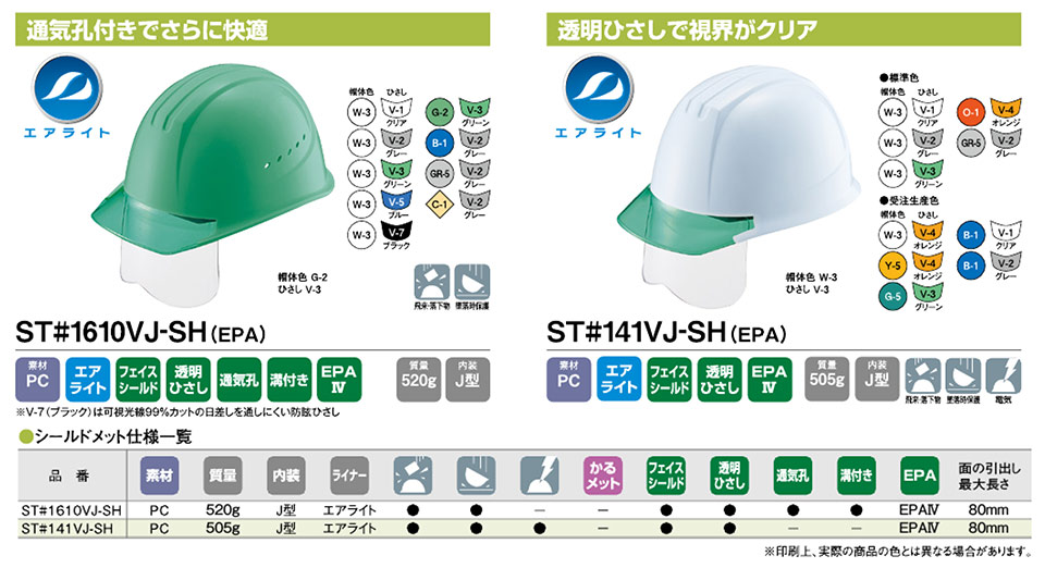 �^�j�U���̃w�����b�gST1610VJ-SH/ST141VJ-SH