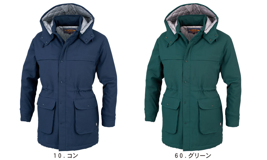 ユニフォーム&安全靴のジーベック 【XEBEC】 秋・冬用防寒作業服(ウインターウェア)防寒 106/防寒コート ユニフォーム&安全靴のジーベック 【XEBEC】 秋・冬用防寒作業服(ウインターウェア)防寒 106/防寒コート